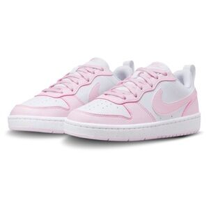 Nike Girls Pink and White Sneakers
